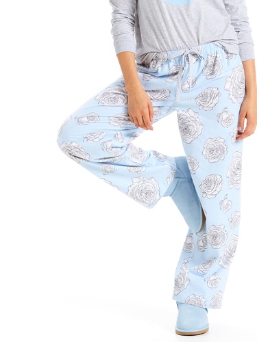 Floral Flannelette Pj Pant