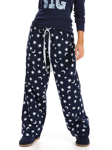 Stars & Moons Classic Flannelette Pj Pant