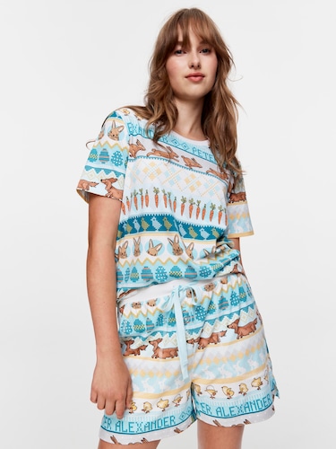 Penny Fair Isle Long Short                                                                                                      