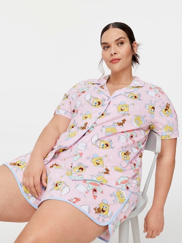 P.A. Plus Spongebob Pj Set                                                                                                      