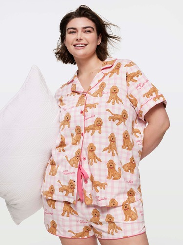 P.A. Plus Groodle Shortie Pj Set                                                                                                