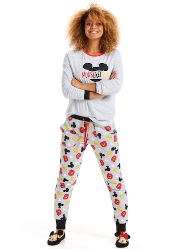 Mickey Mouse Icons Easy Pj Pant