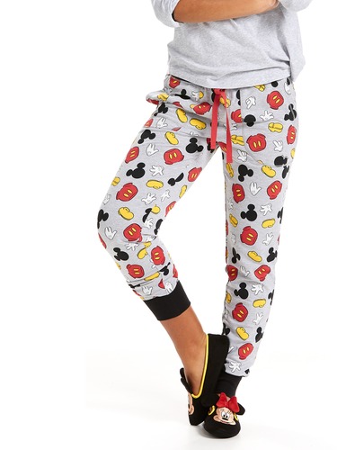 Mickey Mouse Icons Easy Pj Pant