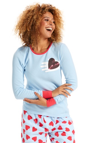 Take My Heart Waffle Top