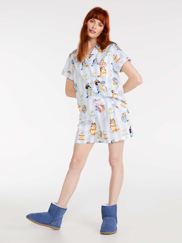 Hedgehog Long Sleeve Waffle Pj Set
