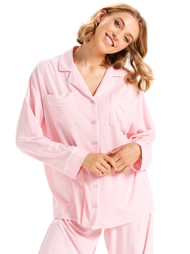 Plain Jane Pink Knit Shirt