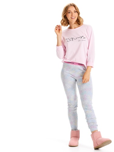 Penny Logo Waffle Legging