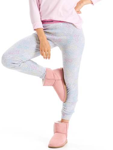 Penny Logo Waffle Legging