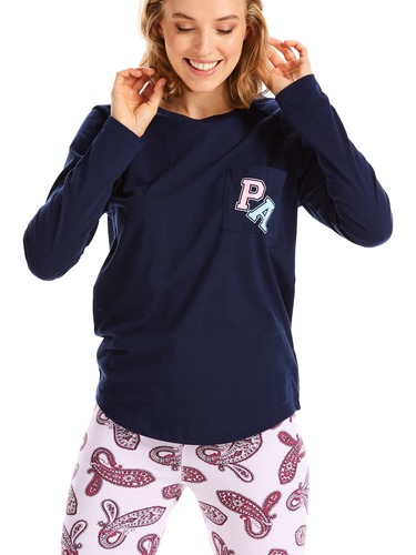 P.A. Logo Long Sleeve Top