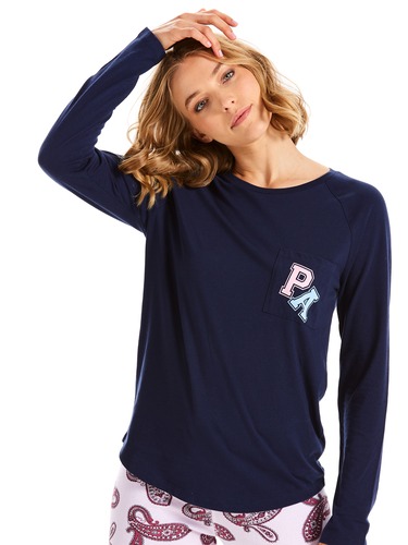 P.A. Logo Long Sleeve Top