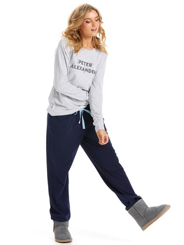 Navy Harem Pj Pant