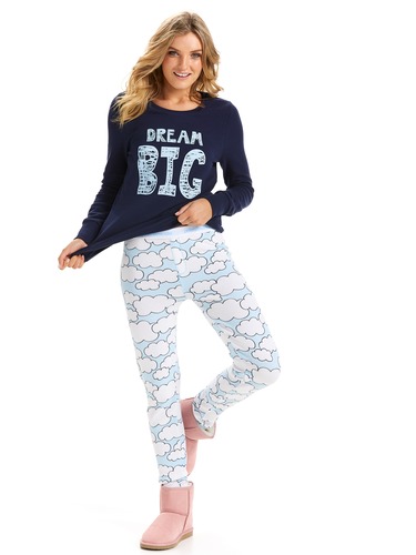 Cloud Waffle Legging