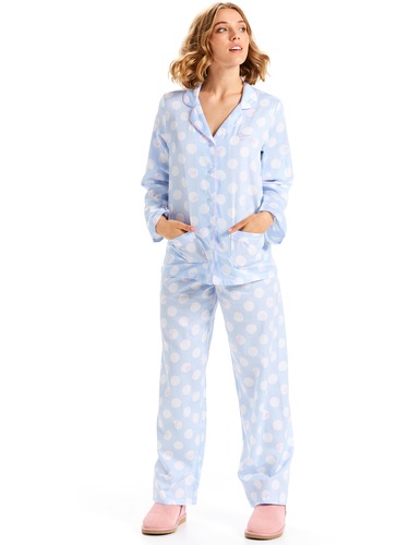 Penny Spot Flannelette Pj Set