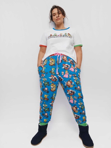 Buffalo Check Rib Sleeve Flannelette Pj Set