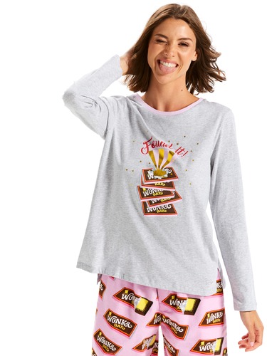 Willy Wonka Long Sleeve Top