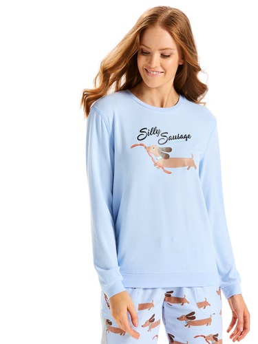 Silly Sausage Fuzzy Sweater