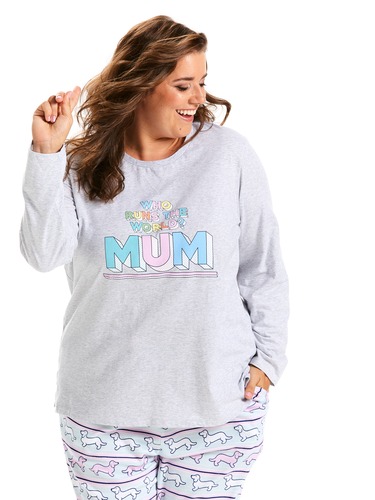 P.A. Plus Mum Runs The World Top
