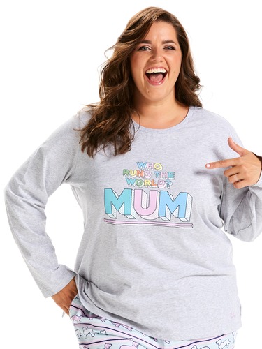 P.A. Plus Mum Runs The World Top