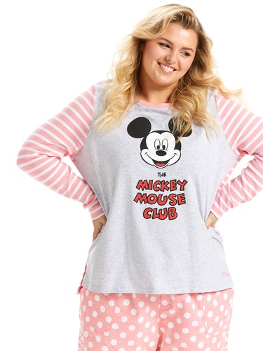 P.A. Plus Mickey Mouse Club Stripe Back Top