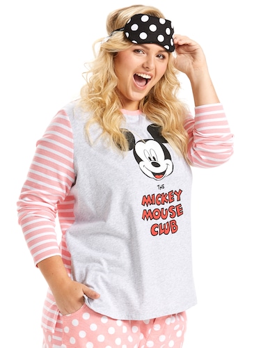 P.A. Plus Mickey Mouse Club Stripe Back Top