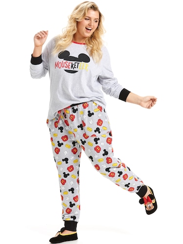 P.A. Plus Mickey Icons Easy Pj Pant