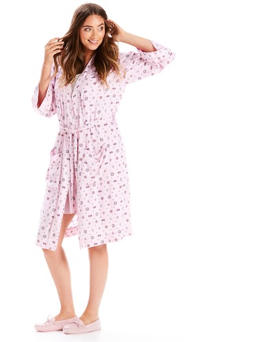 Mini Tile Kimono Gown