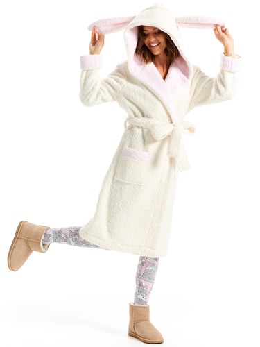 Bunny Hooded Gown
