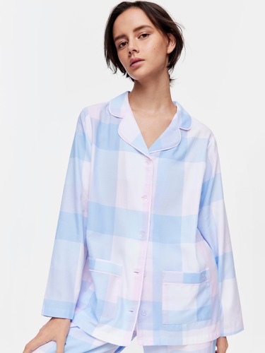 Knit Woven Floral Nightie
