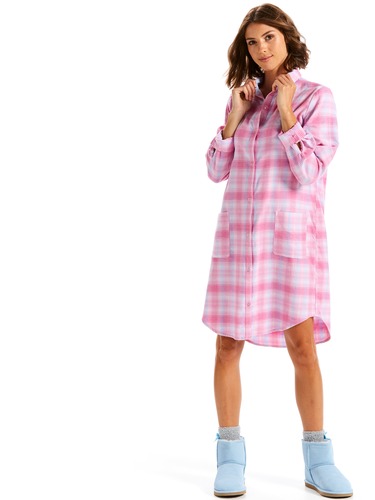 Classic Flannel Nightshirt