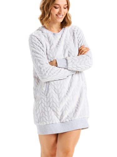 Textured Sweater Nightie