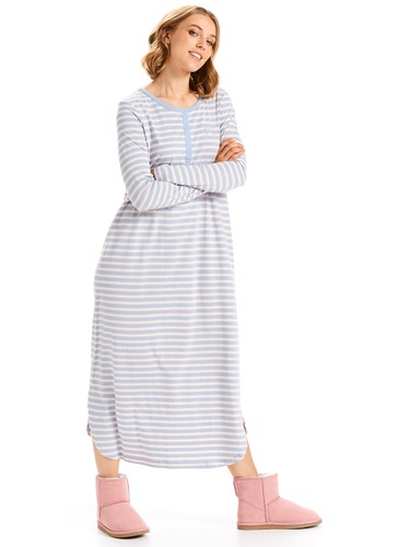 Stripe Long Nightie