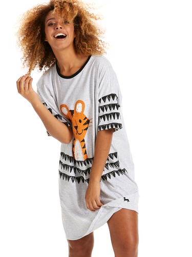 Tiger Short Sleeve Sleep Tee