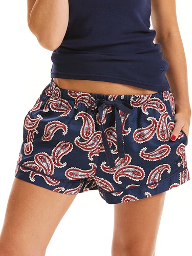 Paisley Tuxedo Short