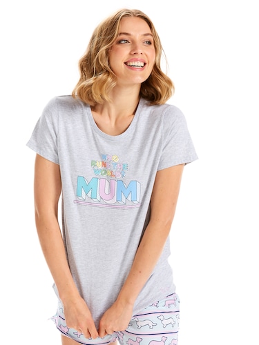 Mum Runs The World Tee
