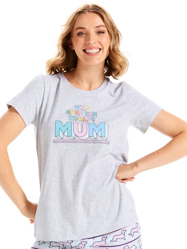 Mum Runs The World Tee