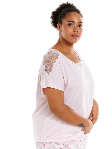 P.A. Plus Pretty Lace Tee