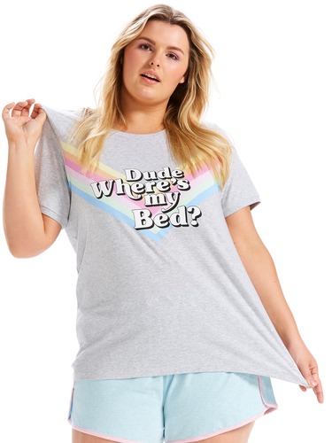 P.A. Plus Dude Ringer Tee