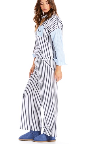 Denim Pinstripe Fashion Pj Pant