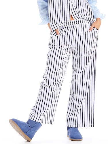 Denim Pinstripe Fashion Pj Pant
