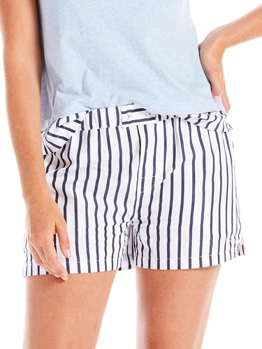 Boyfriend Stripe Short