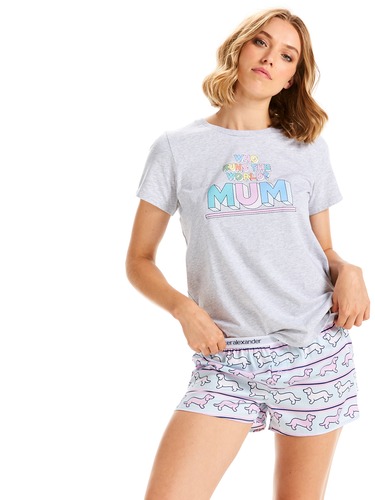 Penny Stripe Mini Short