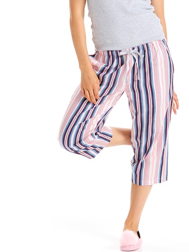 Multi Stripe 3/4 Pj Pant