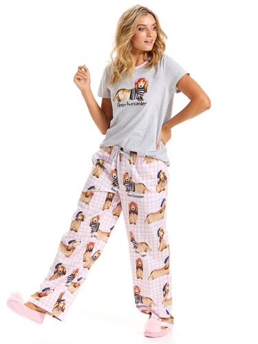 French Penny Classic Sateen Pj Pant