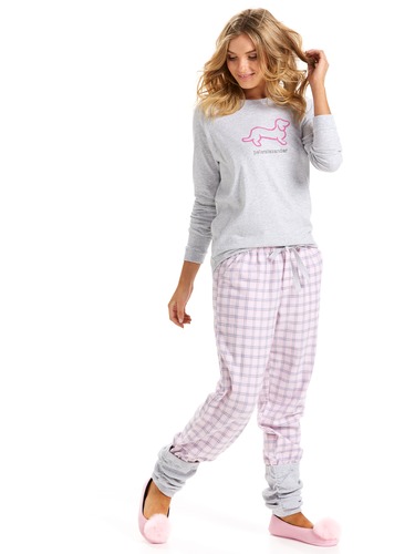 Tartan Flannelette Legwarmer Pj Pant