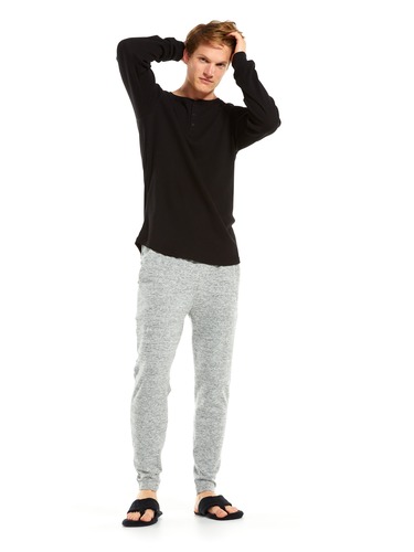 P.A. Classic Waffle Long Sleeve Henley