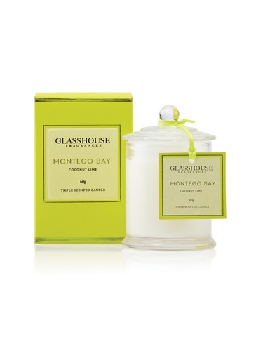 Glasshouse Fragrances Triple-Scented Miniature Candle 60G