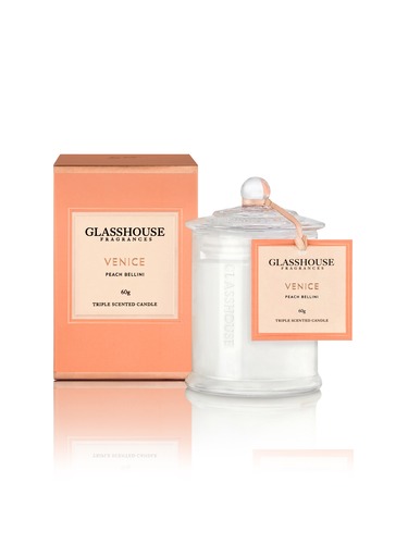 Glasshouse Fragrances Triple-Scented Miniature Candle 60G