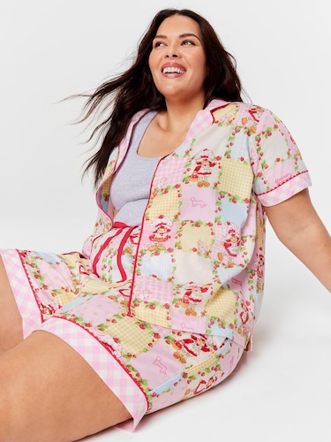 P.A. Plus Strawberry Shortcake Pj Set                                                                                           