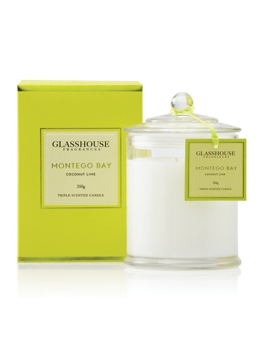 Glasshouse Fragrances Triple-Scented Candles 350G