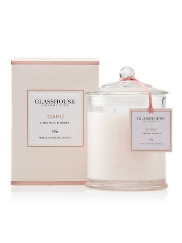 Glasshouse Fragrances Triple-Scented Candles 350G
